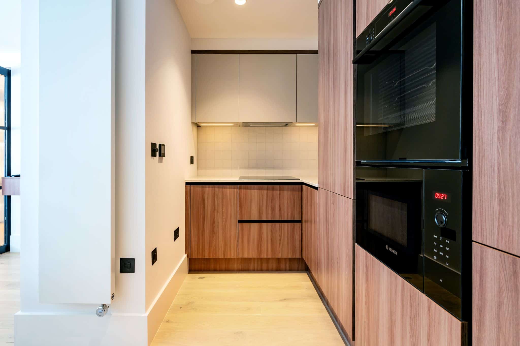 Interior architecture at Elsham Road property development