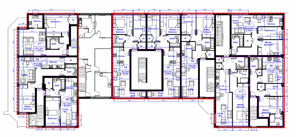 St Andrew’s Court – Office to Residential Conversion in Thame – architectural project image 2