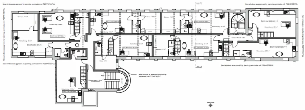 Old Maltings – 21-Apartment Conversion & New Homes in Abingdon – architectural project image 6
