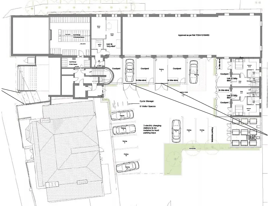 Old Maltings – 21-Apartment Conversion & New Homes in Abingdon – architectural project image 2